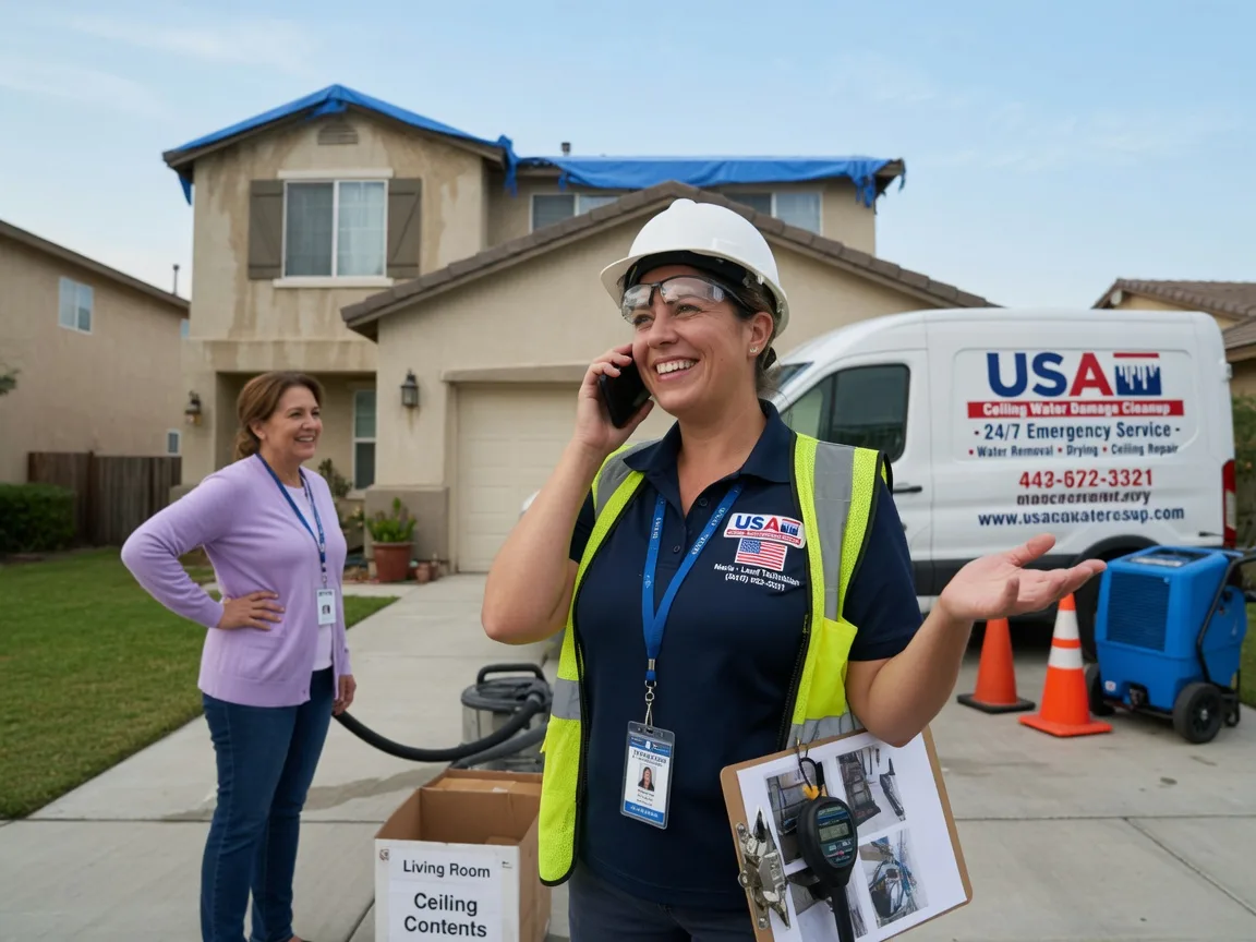 Ceiling Water Damage Restoration Tuskahoma, OK FAQs