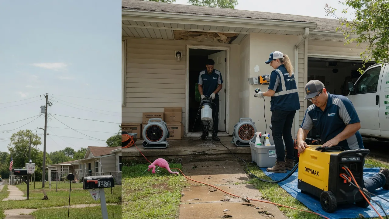 Storm Damage Water Removal in Tuskahoma, OK near me